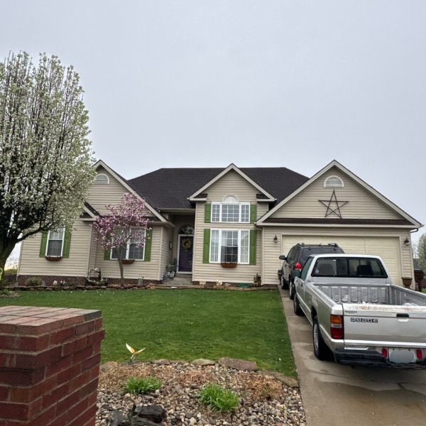 before roof