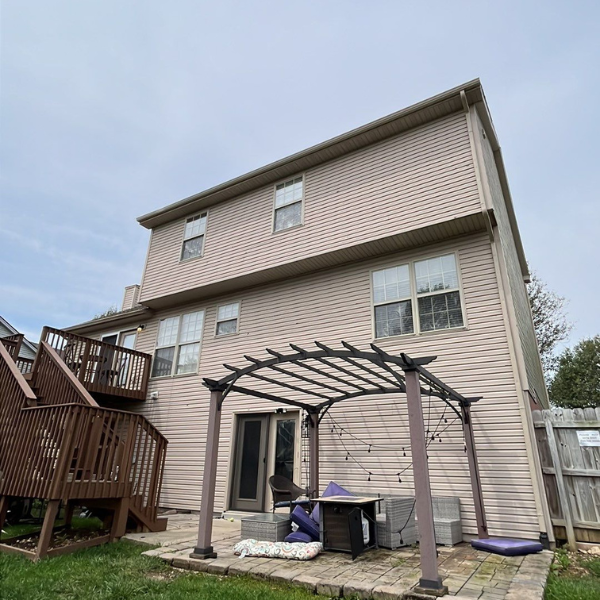 before siding