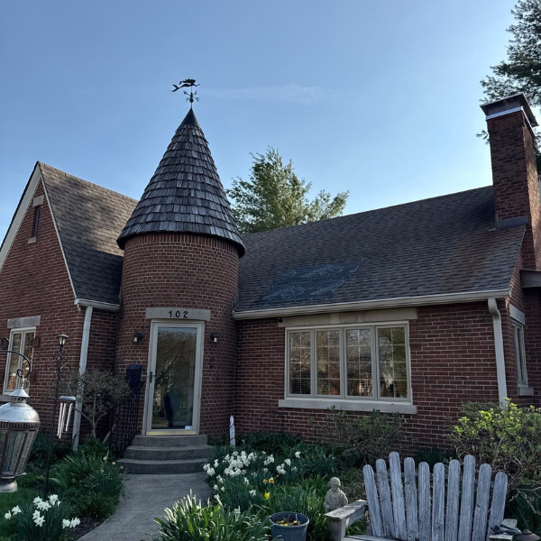 before roof